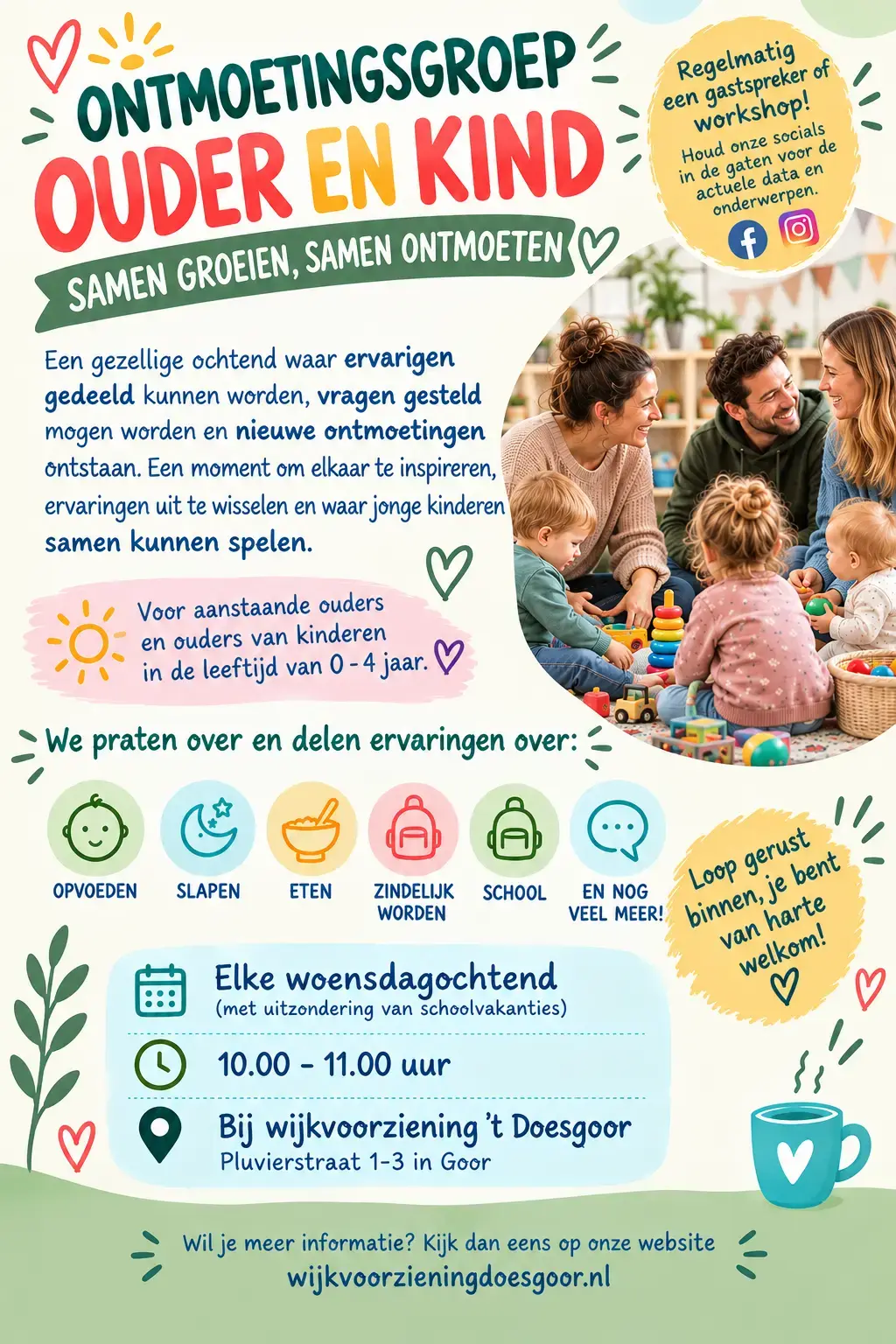 Poster ouder kind groep